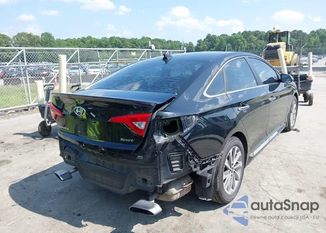 2017 Hyundai Sonata Sport from USA, damaged, VIN 5NPE34AF8HH551900